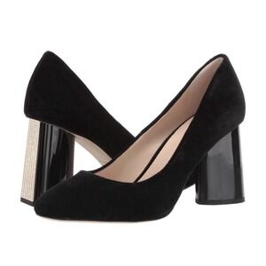 Kate Spade New York Sybil pump in black velvet Women's Size 7 (defaced) NWB!
